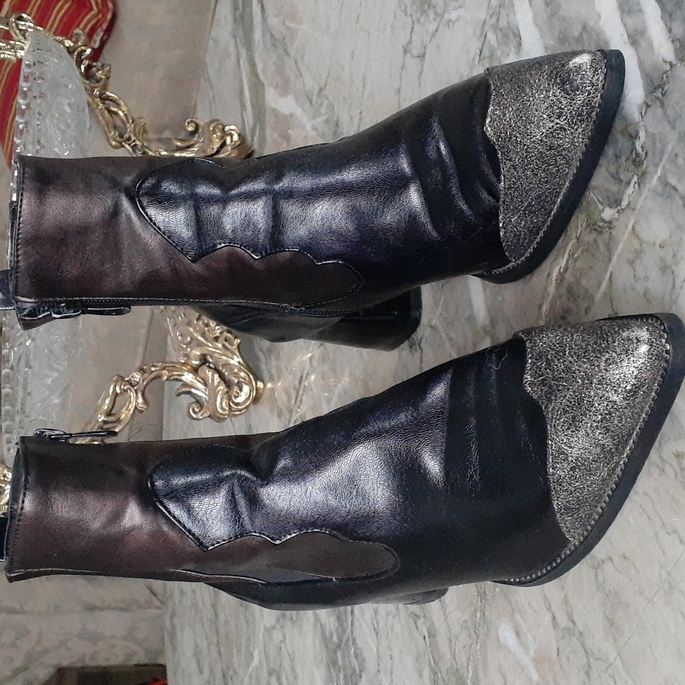 Western style boots